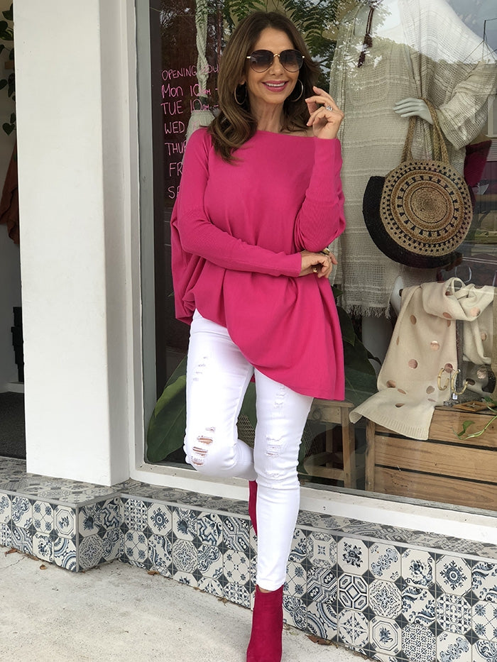Serenity Knit - Hot Pink