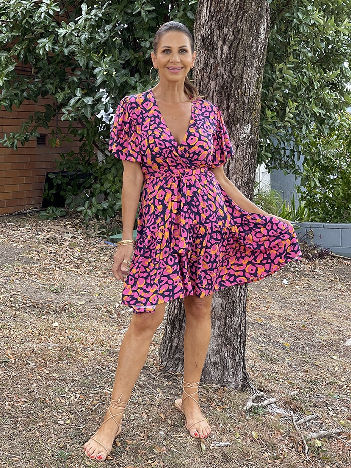 Hayley Leopard Dress