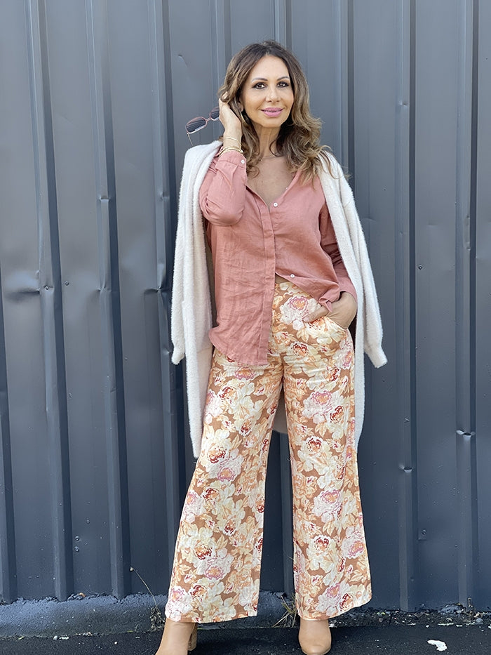 Long Cream Cardi