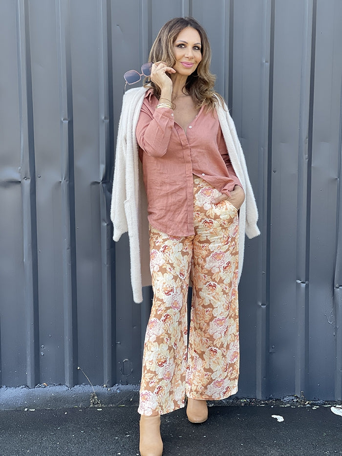 Long Cream Cardi