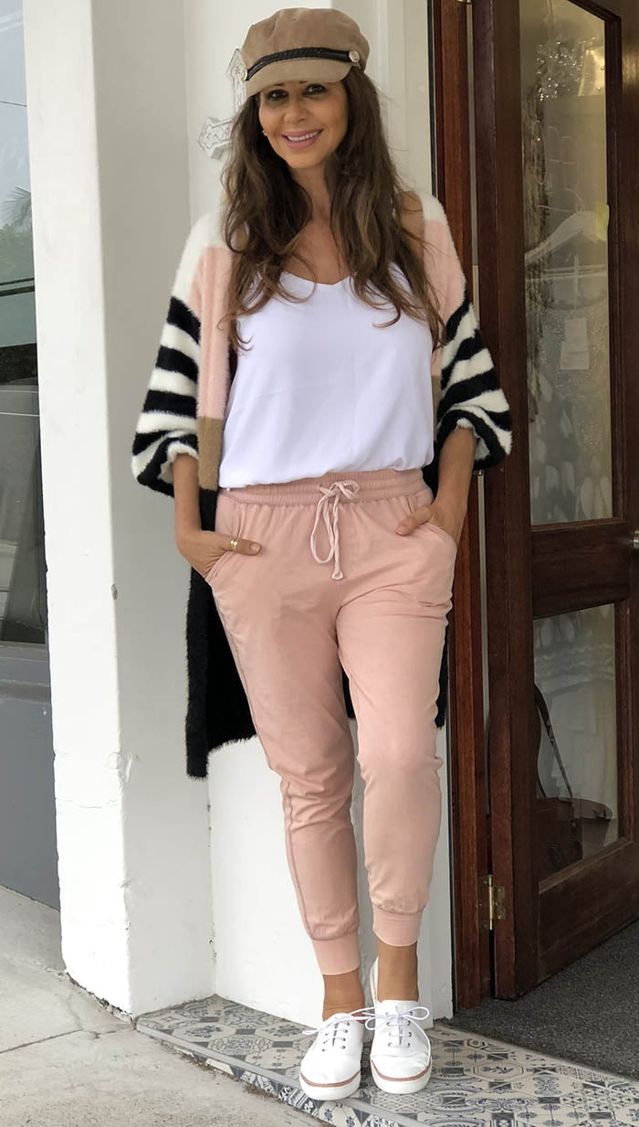 Blush Cargo Pants