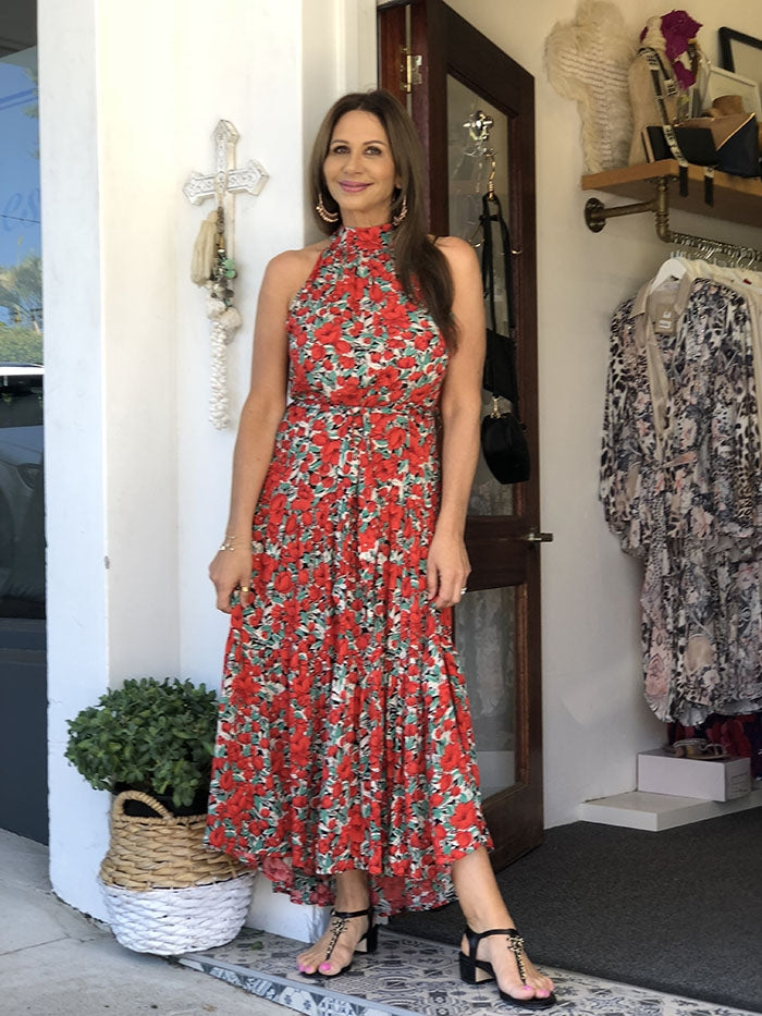 Spring Poppy Dress