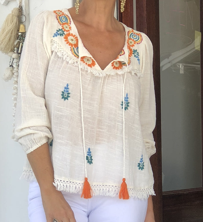 Nayara Shirt - Natural