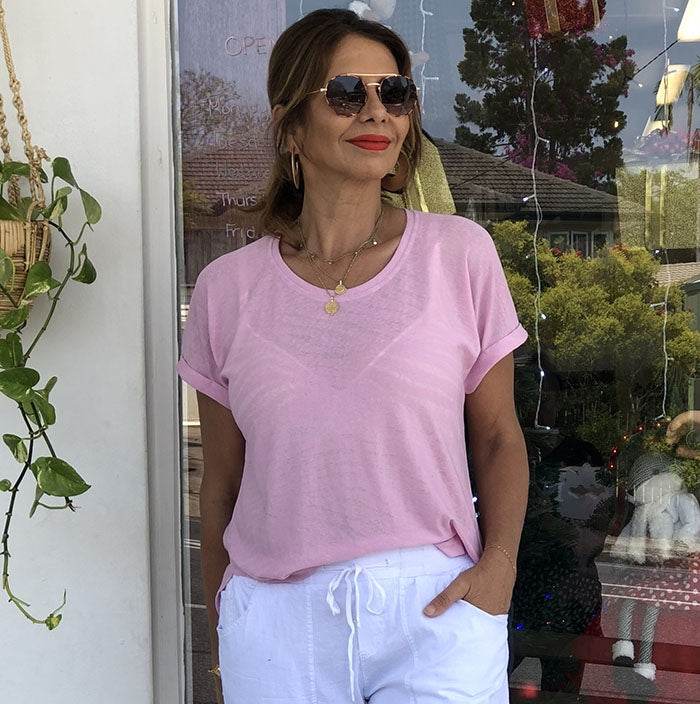 Adelaide Tee - Petal