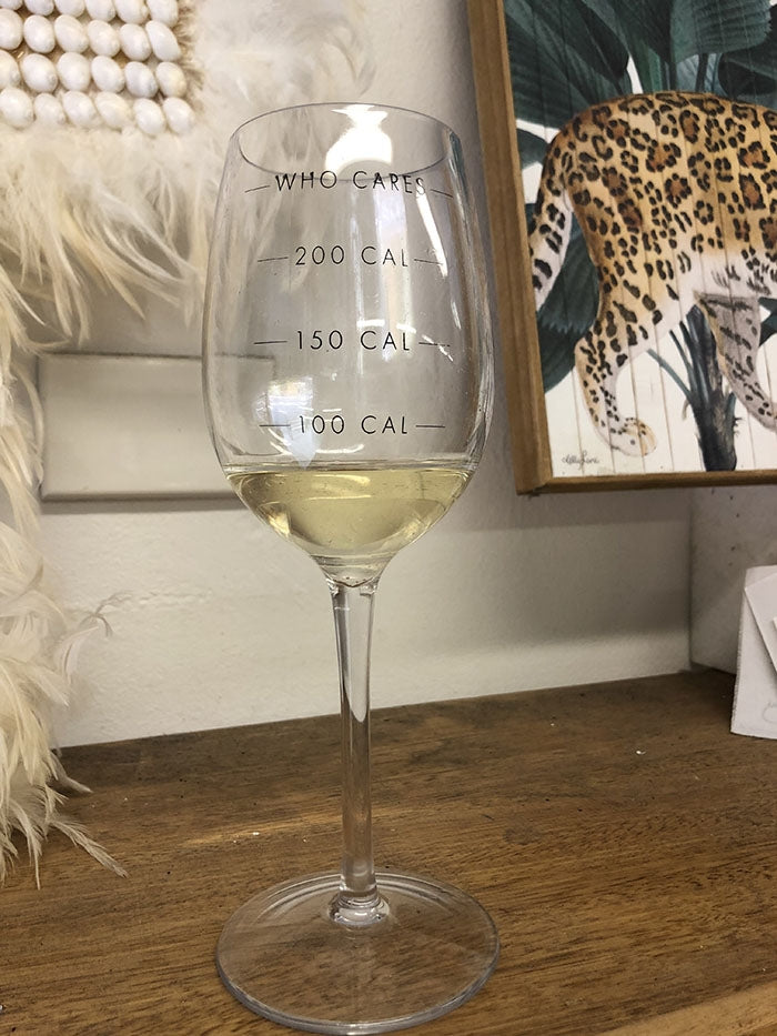 Who Cares Stem Glass