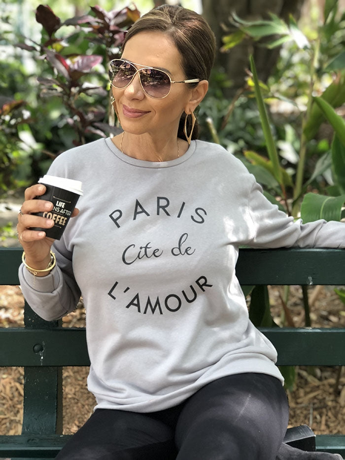 Paris Lamour Sweat Top