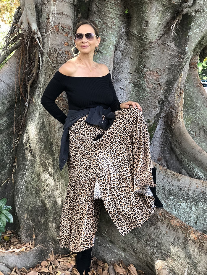 Luana Skirt - Leopard
