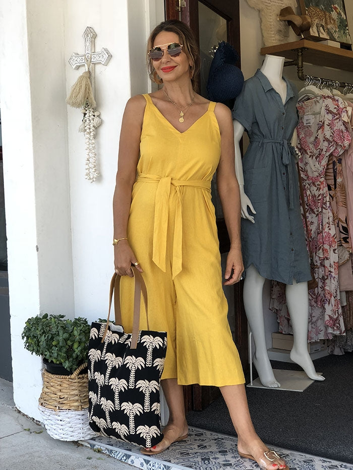 Hendrick Jumpsuit - Sunflower Yellow