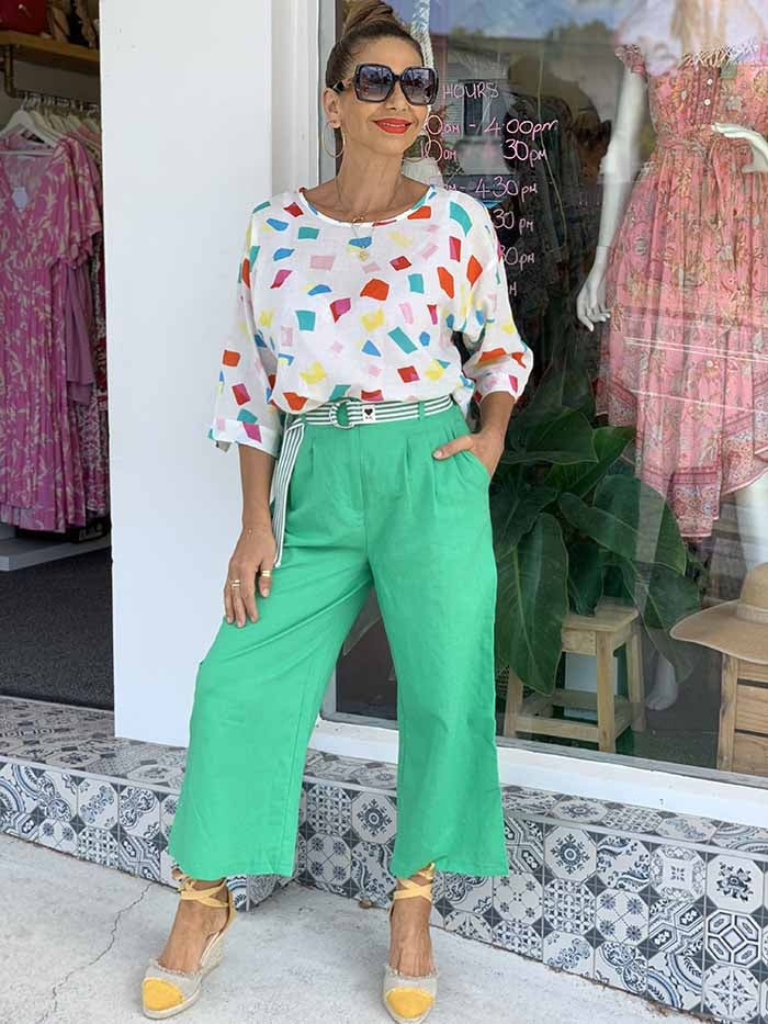 Good Vibes Pants - Green