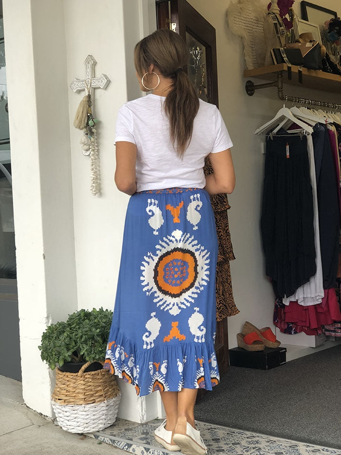 Cumbia Skirt - Blue