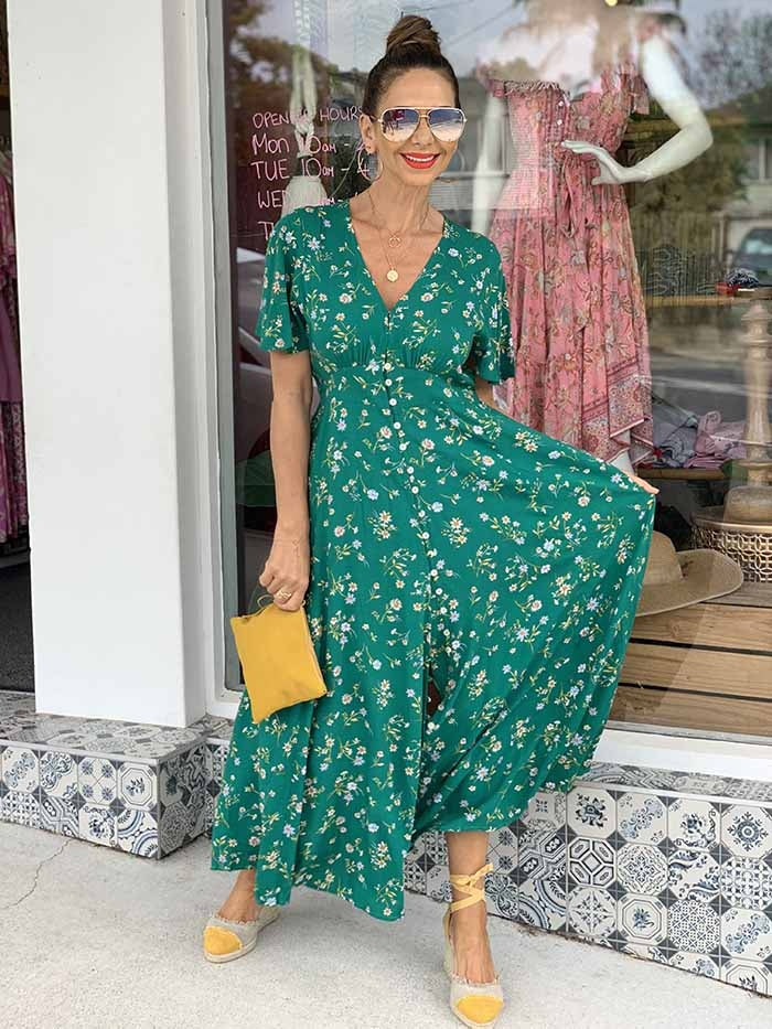 Jade Meadow Dress