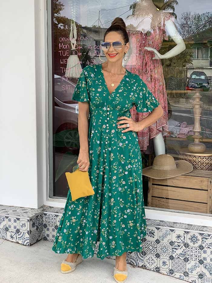 Jade Meadow Dress