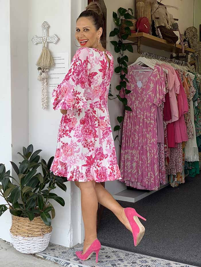 Camille Floral Dress