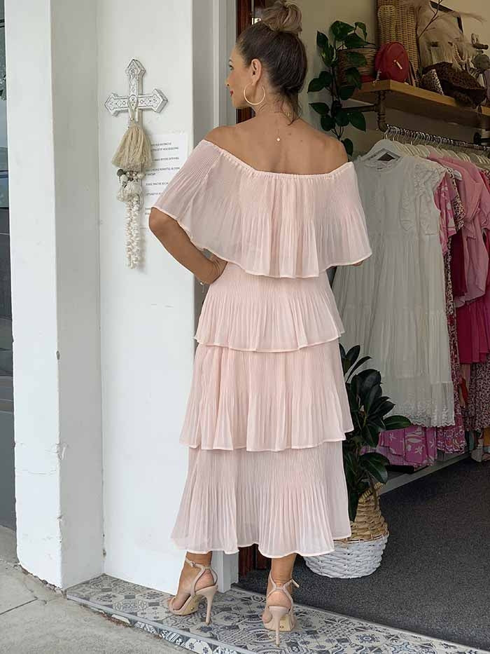 Stephanie Dress - Blush
