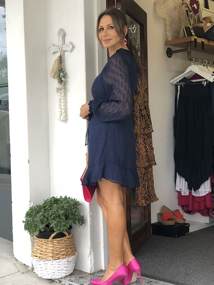 Magic Midnight Dress - Navy