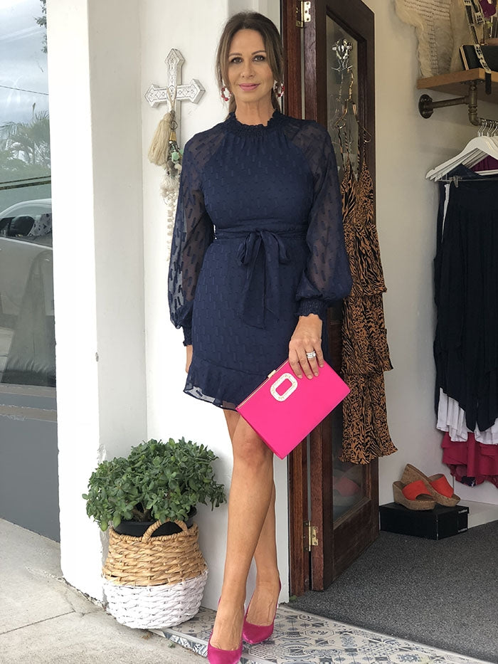 Magic Midnight Dress - Navy