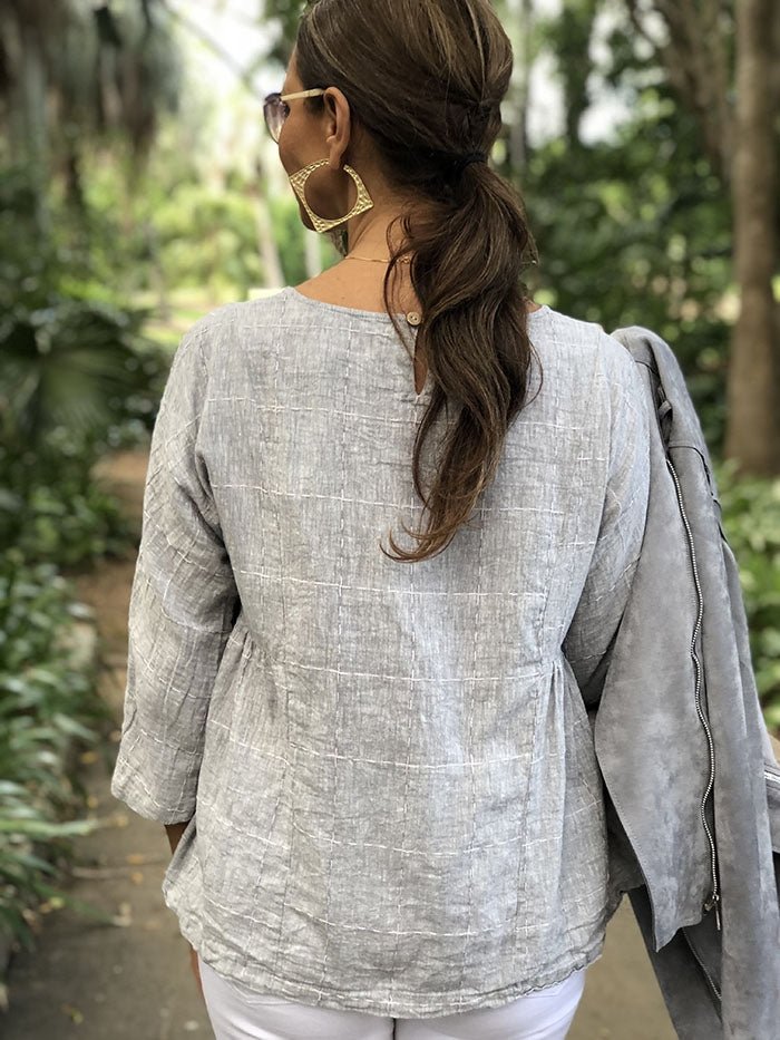 Grey Sparrow Top