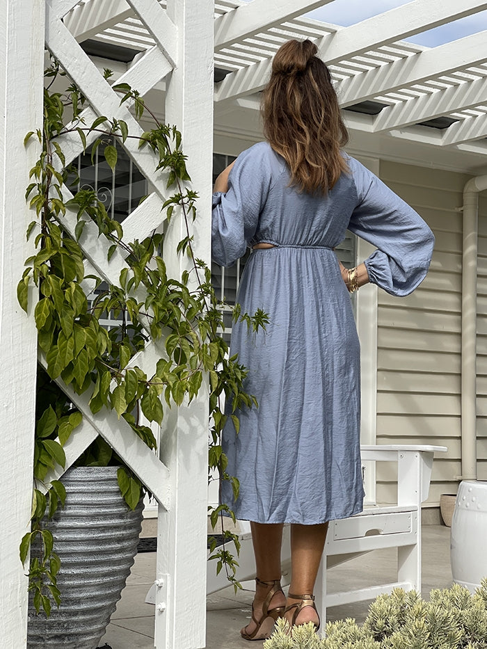 Cierra Dress - Powder Blue