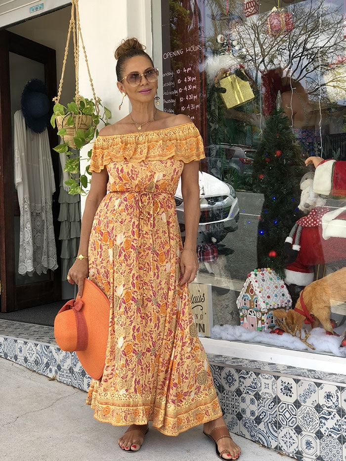 Goddess Maxi Dress - Palm Springs