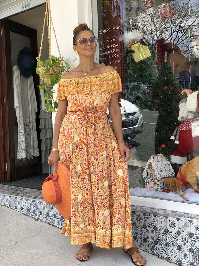 Goddess Maxi Dress - Palm Springs