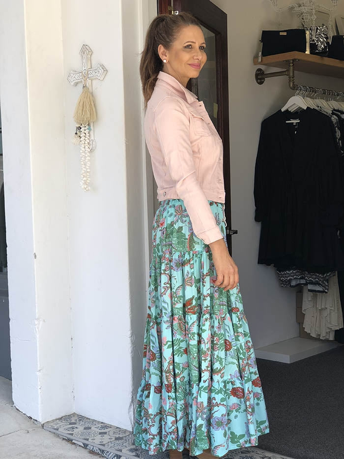 Phoebe Skirt - Turqouise