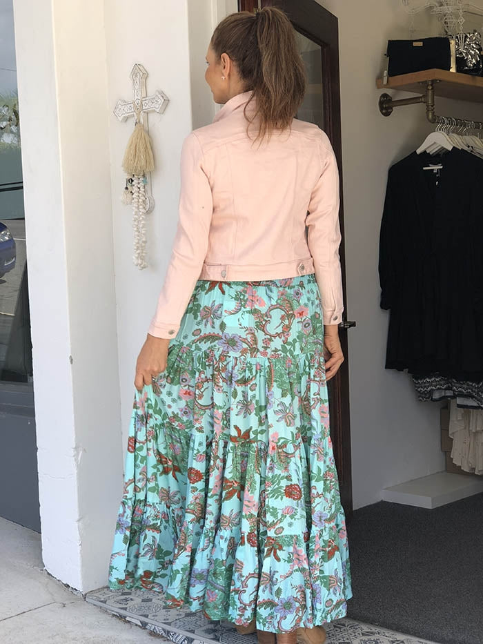 Phoebe Skirt - Turqouise