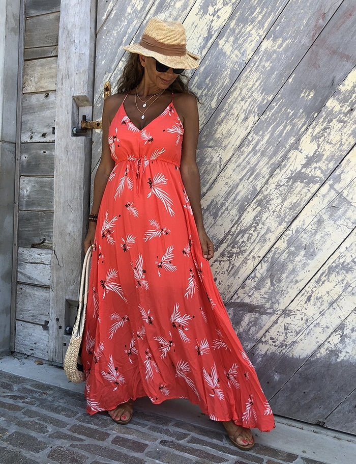 Fox Lane Dress - Red Floral