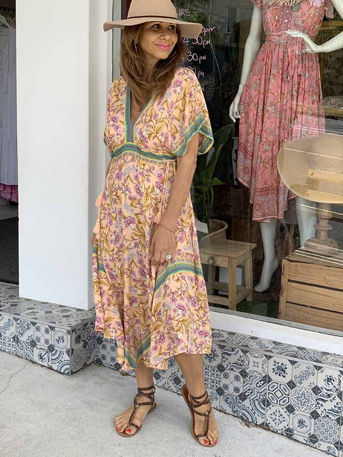 Marlen Dress - Blush Floral