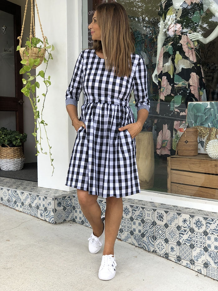 Dana Gingham Dress