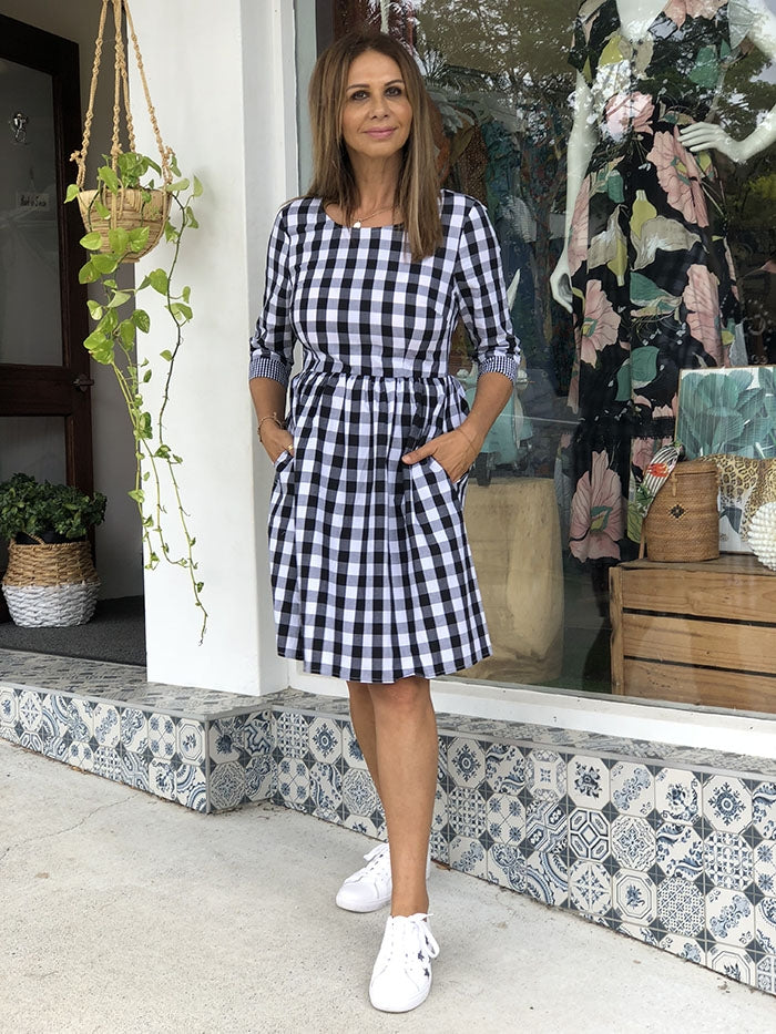 Dana Gingham Dress