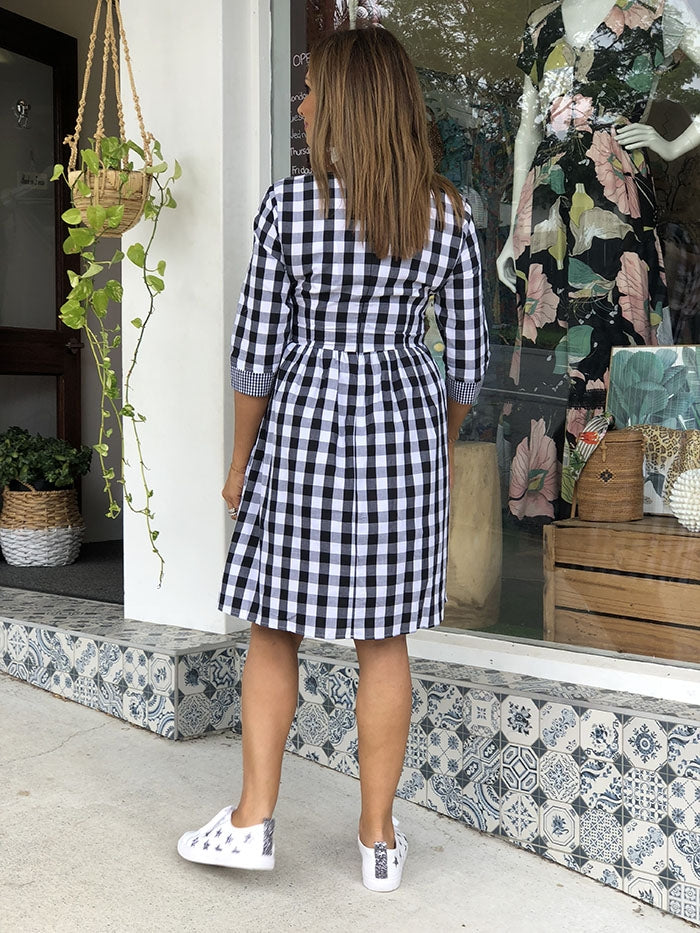 Dana Gingham Dress
