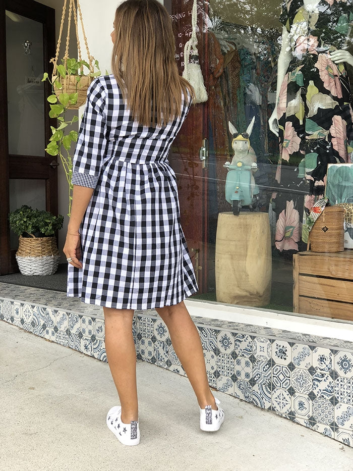 Dana Gingham Dress