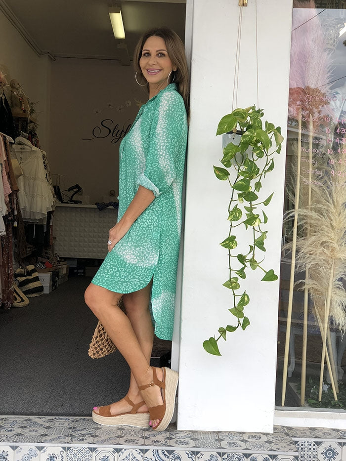 Ivey Dress - Green
