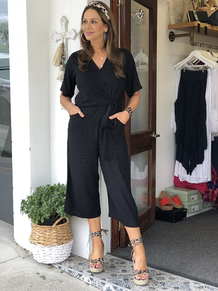 Rockefeller Jumpsuit - Black