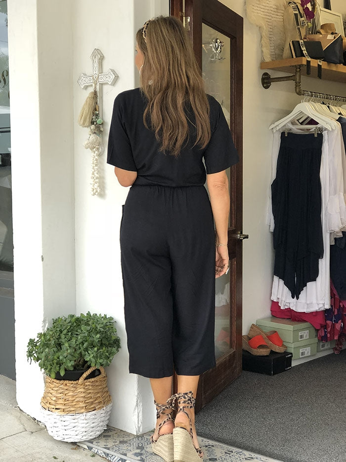 Rockefeller Jumpsuit - Black