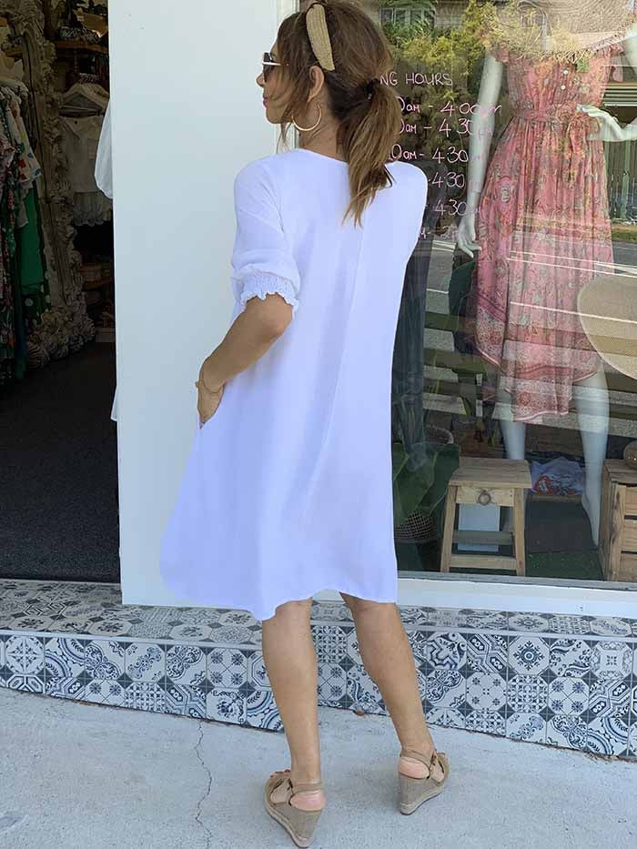 Monii Dress - White