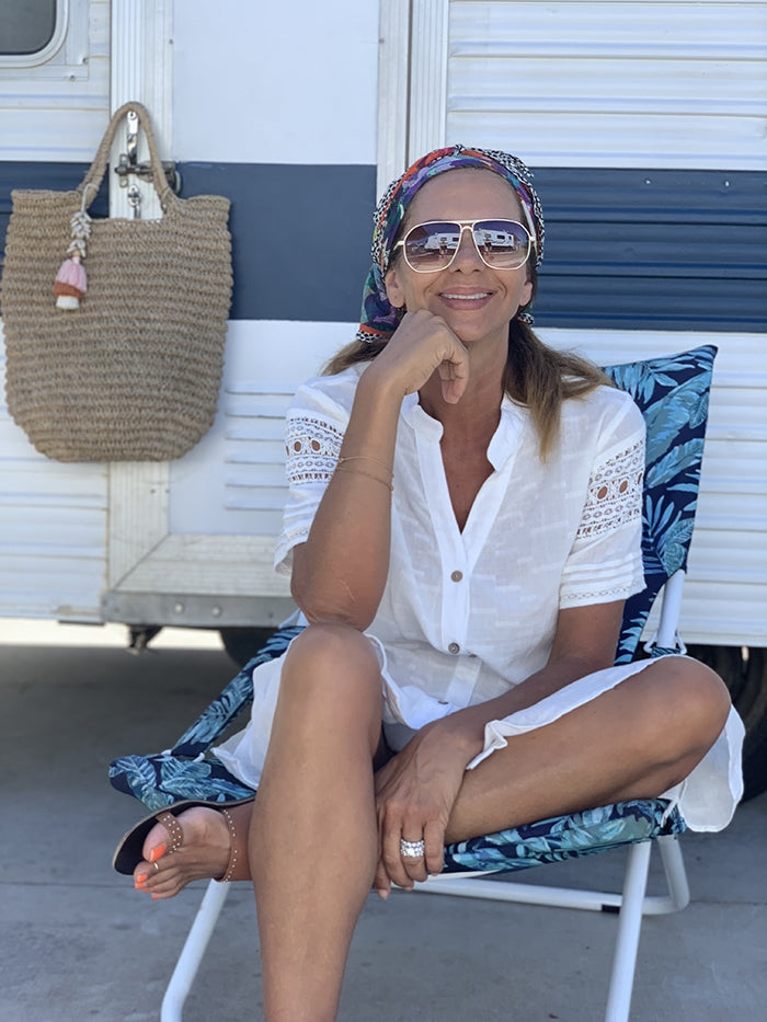 Havana Days Dress - White