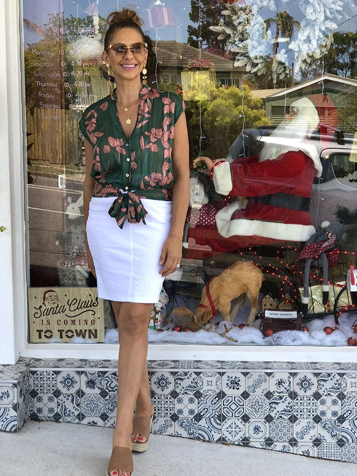Gretta Top - Floral