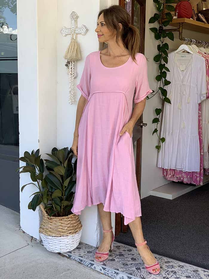 Cerelia Dress - Pink
