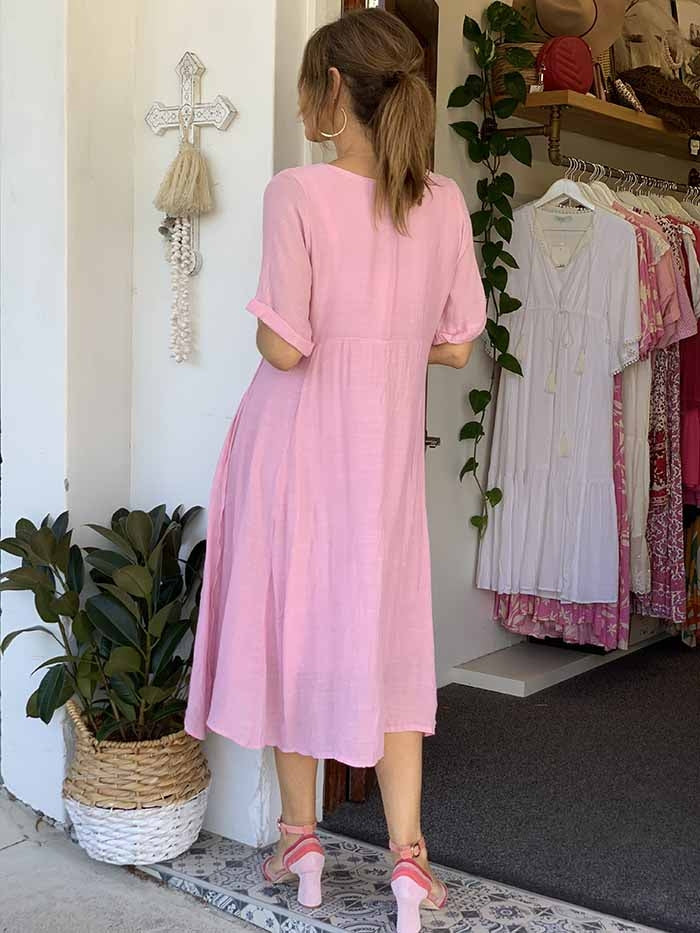 Cerelia Dress - Pink