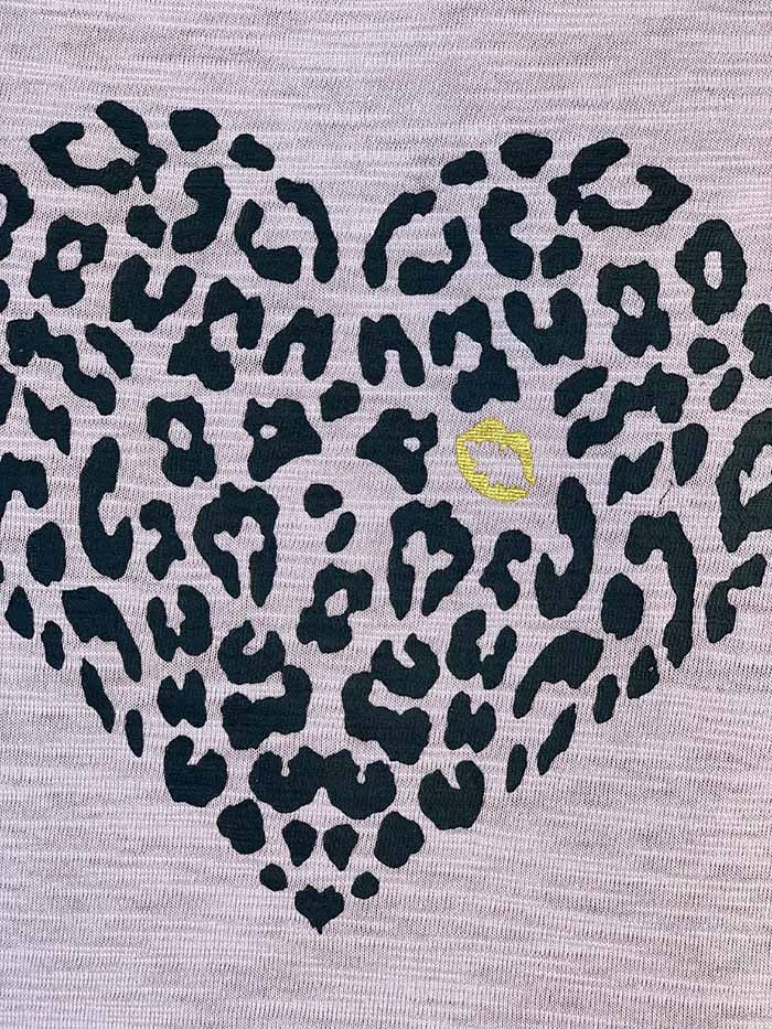 Blush Leopard Love Tee