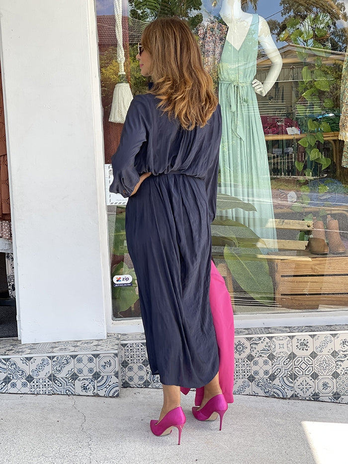 Montana Dress - Midnight Blue