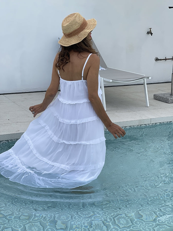 Castro Dress - White