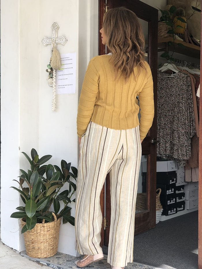 Dickens Pants - Fargo Stripe