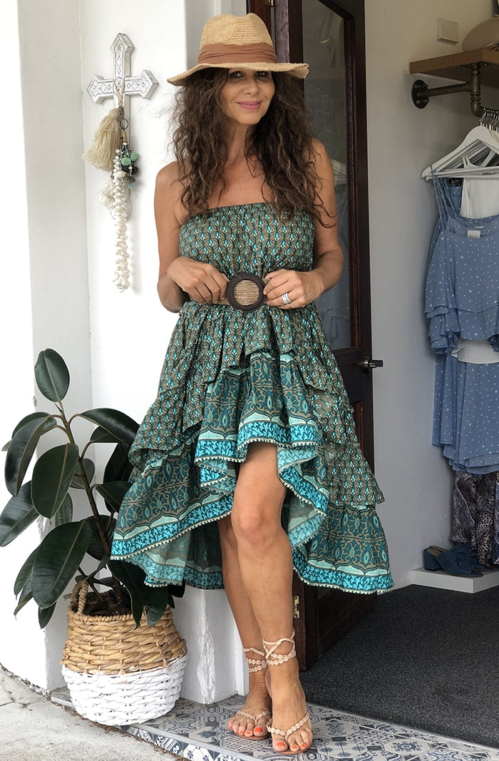 Sassy Skirt - Evita Green