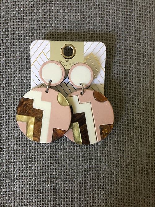 Haicinda Earrings - Blush
