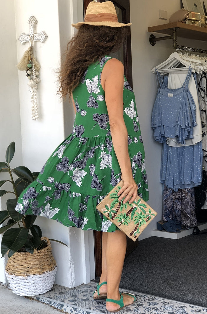 Camille Dress - Green