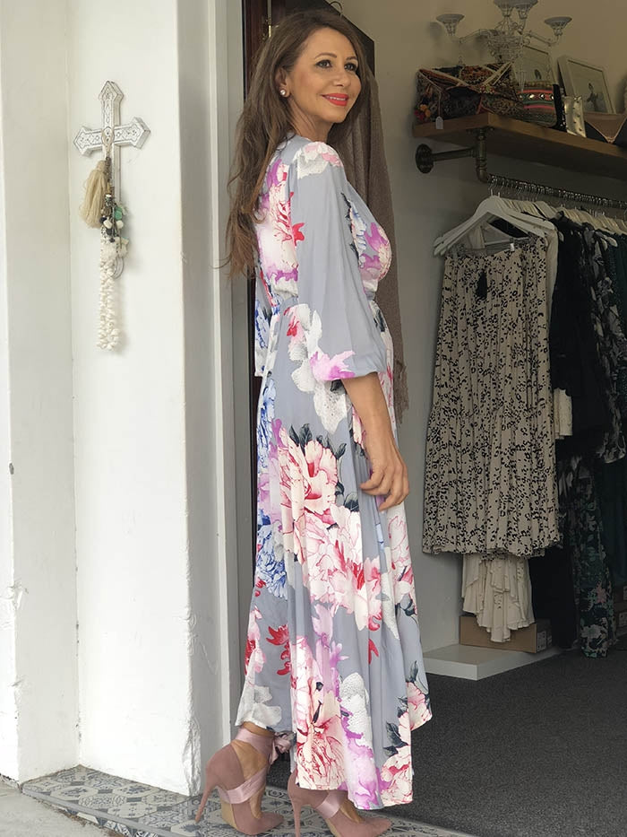 Le Fleur Print Charli Dress