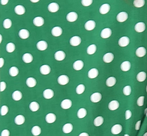 Lima Dress - Green Spot