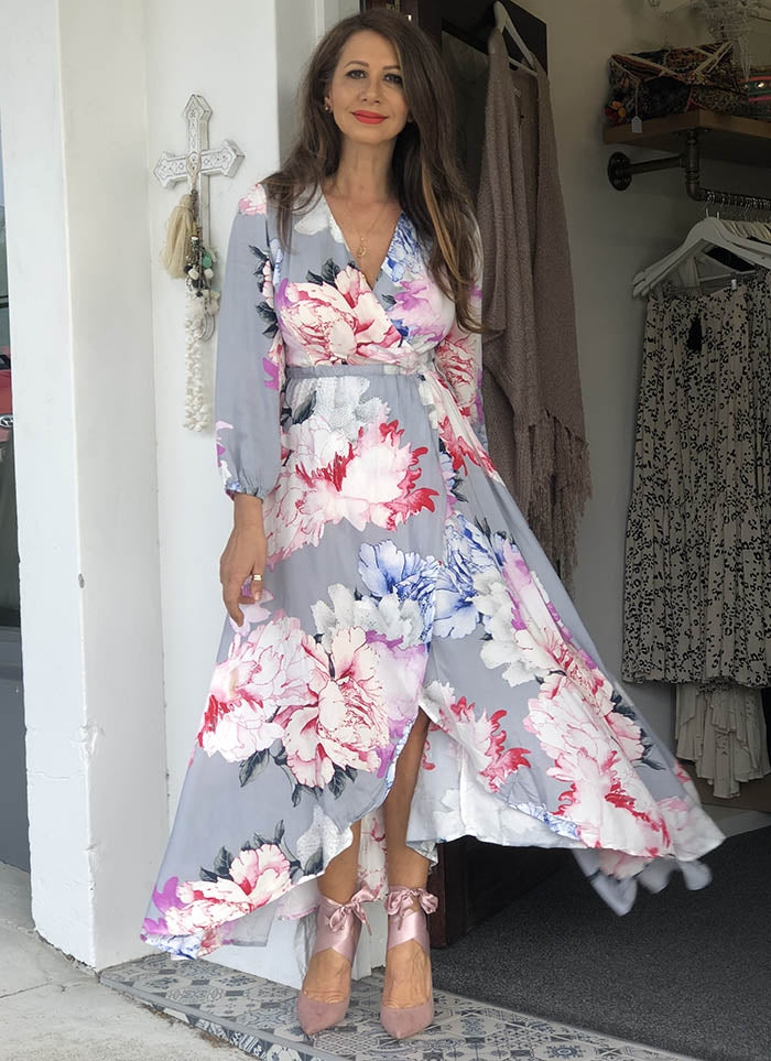 Le Fleur Print Charli Dress